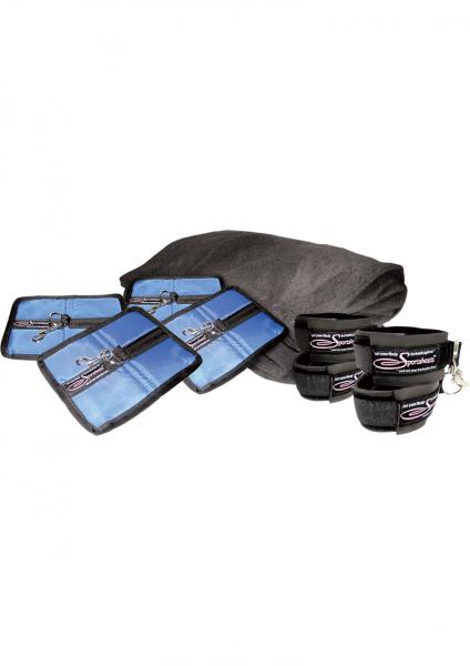Bondage Bed Sheet Queen Black