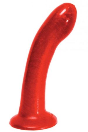 Sportsheets Flare Silicone Dildo Flared Base Red