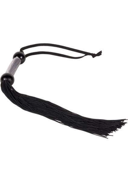 Rubber Whip 22 Inch Black