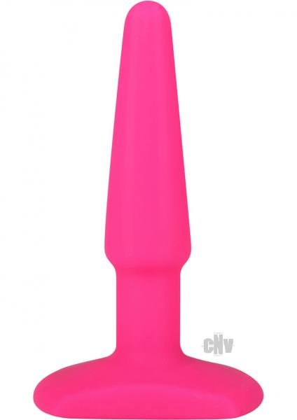 Hustler Seamless Silicone Plug 4 Inches Pink