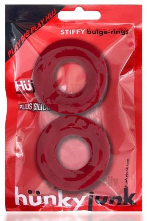 Stiffy Bulge Cockring 2pk Cherry Ice