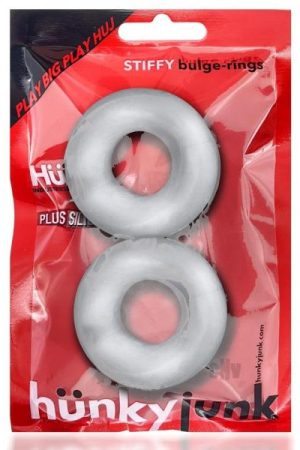 Stiffy Bulge Cockring 2pk Clear Ice