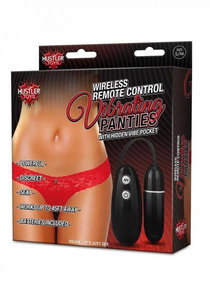 Wireless Remote Vibe Panty Sm Red