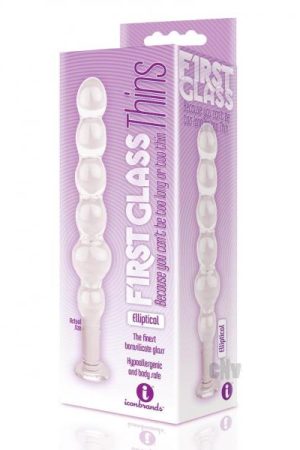 The 9 Glass Thins Elliptical Plug