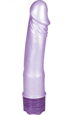 Pearlshine The Satin Sensationals The Tantalizer Vibrator Waterproof 7 Inch Lavender