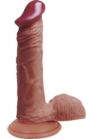 Lifelikes Vibrating Latin Prince Vibrator 6 Inch Flesh