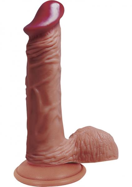 Lifelikes Vibrating Latin Prince Vibrator 6 Inch Flesh