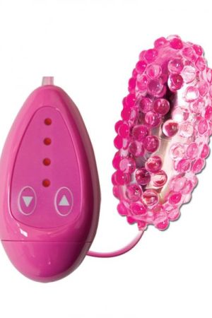 Vibrating Bumpy Bullet 4 Speed Waterproof 3 Inch Pink