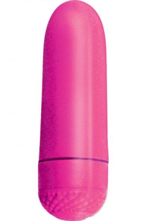The Velvet Kiss Collection Mini iScream Personal Massager Waterproof 4 Inch Pink