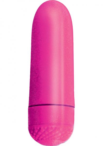 The Velvet Kiss Collection Mini iScream Personal Massager Waterproof 4 Inch Pink