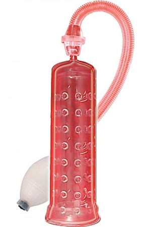 Supersizer II Penis Pump Chamber Lined With Silicone Nubs 8 Inch Clear