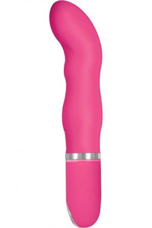 Perfection G Spot 10 Function Silicone Vibrator Waterproof Pink 6 Inch