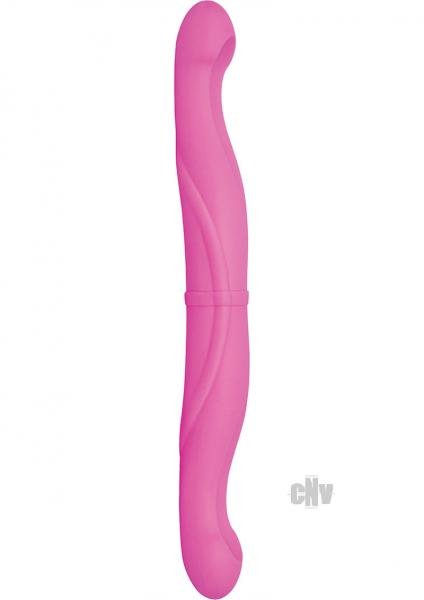 Double The Fun Pink Vibrating Dildo