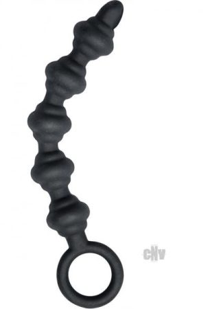 Mack Tuff Bendable Anal Rod Black