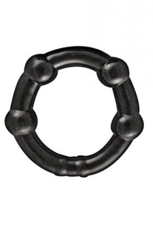 My Ten Erection Rings Beaded Comfort Rings Black