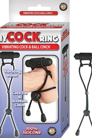 My Cock Ring Vibe Cock And Ball Cinch Black