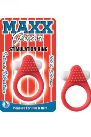 Maxx Gear Stimulation Ring Red