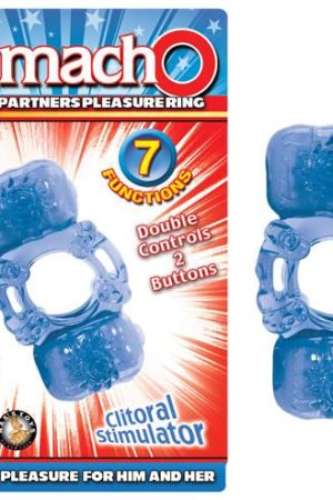 The Best Of Macho Partners Pleasure Ring Blue