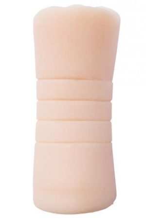 Natural Realskin Pussy & Ass Beige Stroker