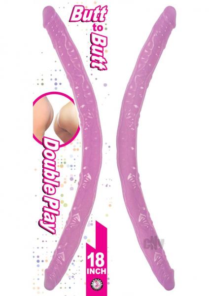 Butt To Butt Double Play Pink Dildo