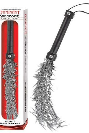 Dominant Submissive Ultimate Spiked Chain Whip