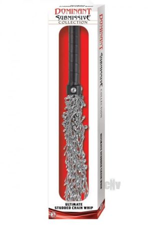 Dominant Submissive Ultimate Studded Chain Whip