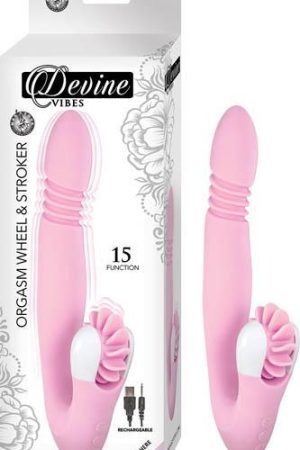 Devine Vibes Orgasm Wheel & Stroker Pink