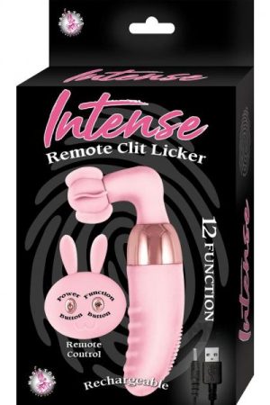 Intense Remote Clit Licker Pink