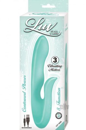 Luv Contoured Pleaser Aqua