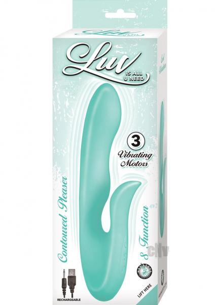 Luv Contoured Pleaser Aqua