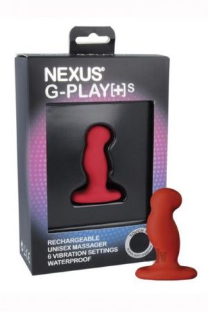 Nexus G-Play Small Unisex Vibrator Red