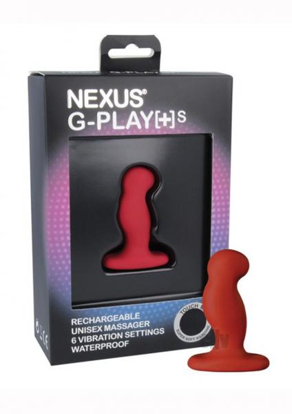 Nexus G-Play Small Unisex Vibrator Red