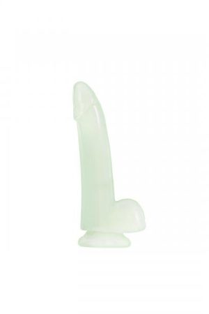 Firefly Smooth Glowing Dong 5 inches Clear