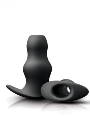 Renegade Peeker Small Black Hollow Butt Plug