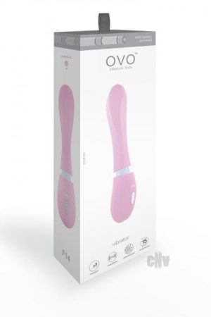 Ovo F14 Silicone G-Spot Vibrator Pink