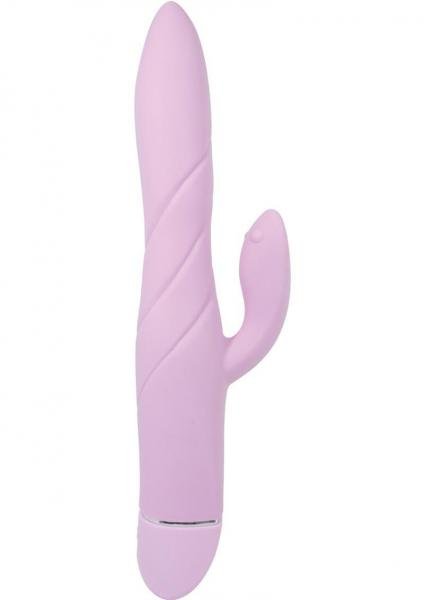 Ovo K7 Twisty Rabbit Vibrator Pink