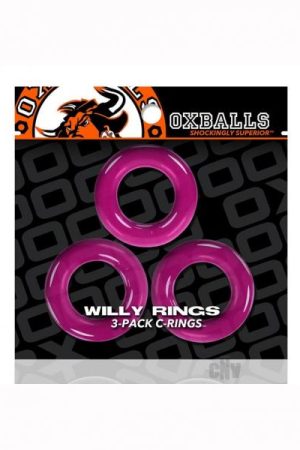 Oxballs Willy Rings 3pk Pink