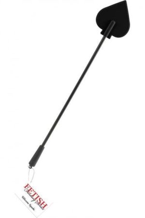 Silicone Spade 28 inches Black Crop