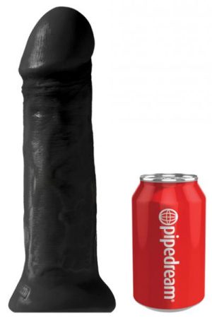 King Cock 11" Dildo - Black
