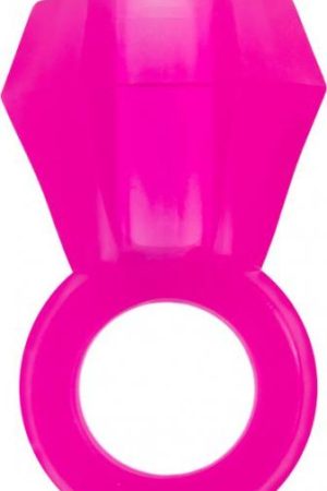 Rock Candy Bling Pop Ring Pink Vibrating Cock Ring