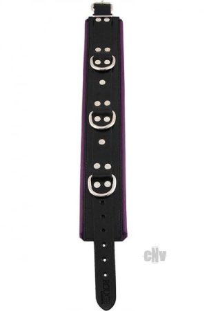 Rouge Padded Collar Black/purple