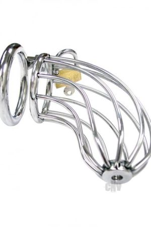 Rouge Chasity Cock Cage With Padlock