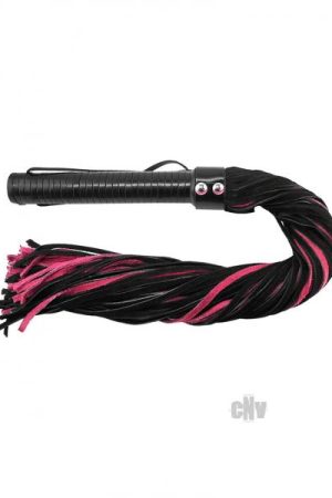 Rouge Suede Flogger Black/pink