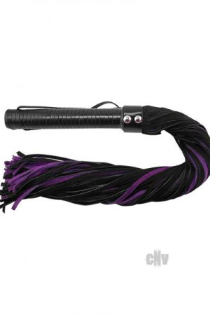 Rouge Suede Flogger Black/purple