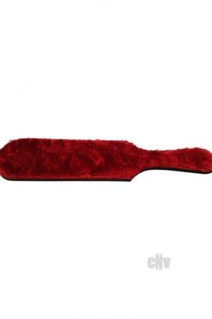 Rouge Paddle with Fur Red Black