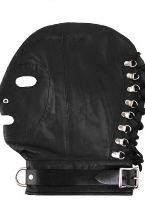 Rouge Mask D-Ring Lockable Buckle Strap Black