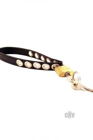 Rouge Paddlockable Cockstrap Black