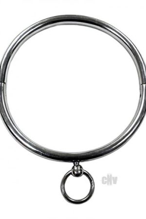 Rouge Steel Ring Collar Silver