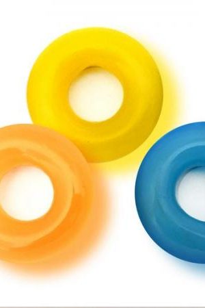 Rascal Toys The D-Ring Glow X3 3 Piece Donut Kit