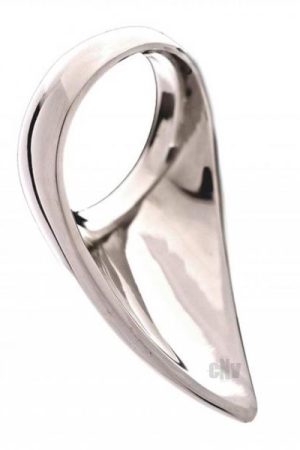 Rouge Tear Drop Cock Ring Steel 1.77 inches
